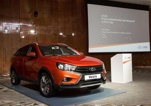 Lada нарастила рыночную долю на фоне общего спада продаж в стране