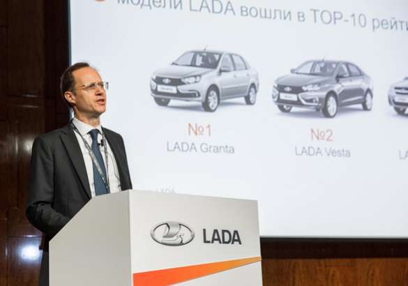 Lada нарастила рыночную долю на фоне общего спада продаж в стране