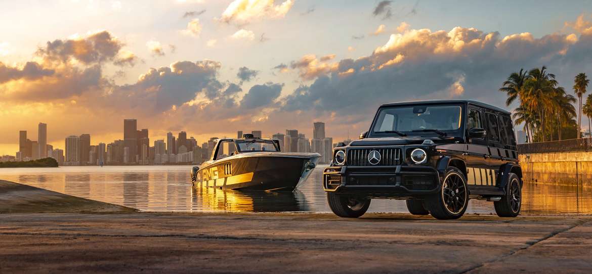Mercedes-AMG представил спецверсию G-class и одноименный скоростной катер