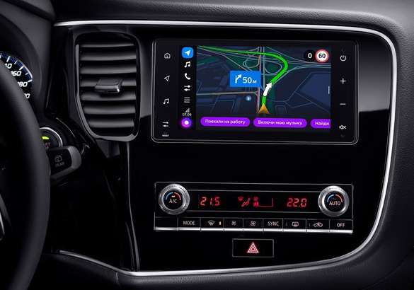 Автомобили Mitsubishi получат систему «Яндекс.Авто»