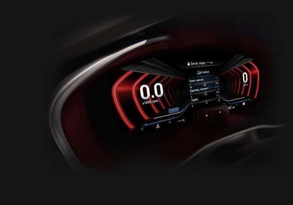 Genesis G70 получил новую цифровую приборную панель