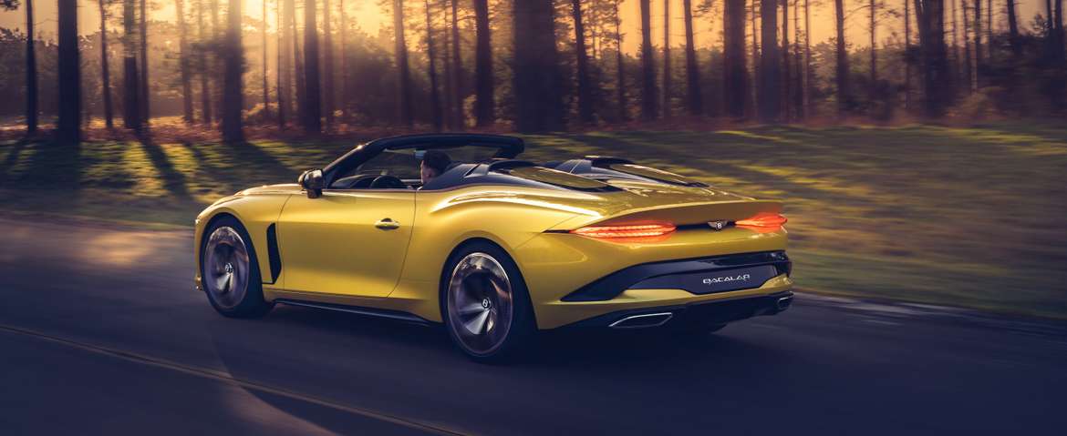 Bentley показал новый родстер Bacalar