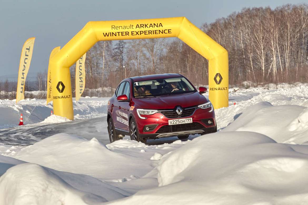 Renault Winter Experience: испытываем купе-кроссовер Arkana в условиях русской зимы