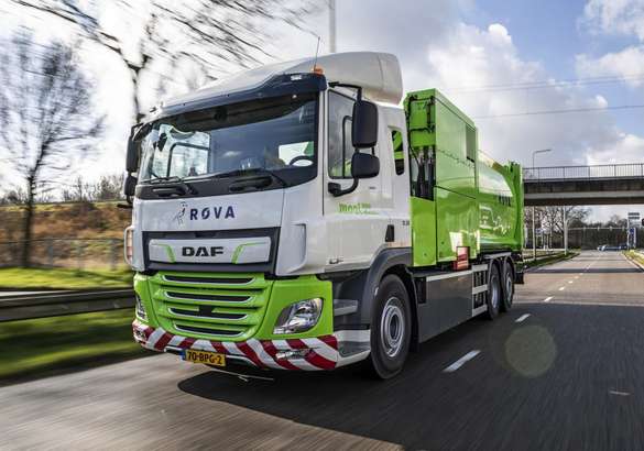 Первый электромусоровоз DAF будет работать в Нидерландах