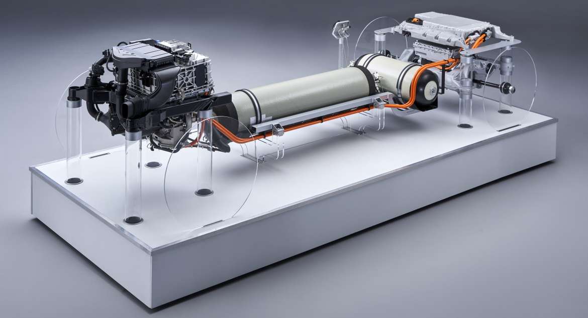 BMW представил новую водородную силовую установку