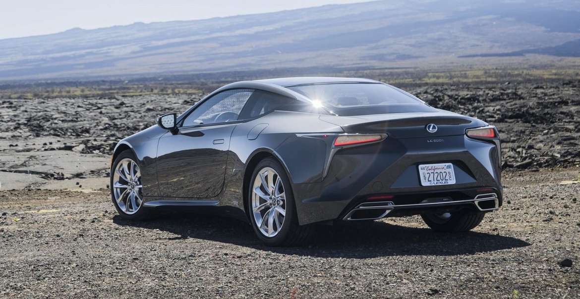 Lexus представил обновлённое купе LC
