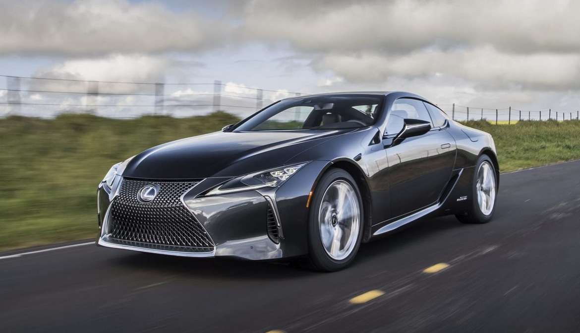 Lexus представил обновлённое купе LC