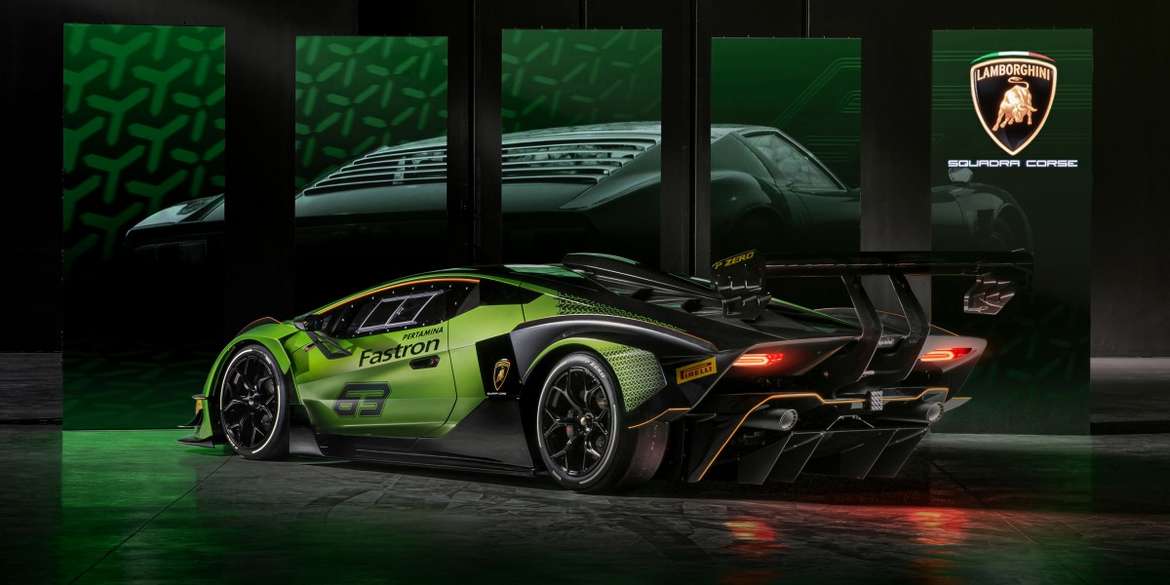 Lamborghini показала новый гоночный гиперкар