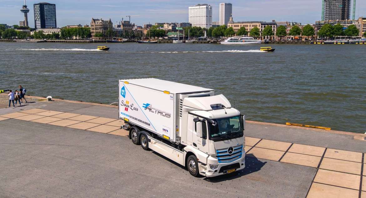 Электрогрузовики Mercedes eActros вышли на второй этап испытаний
