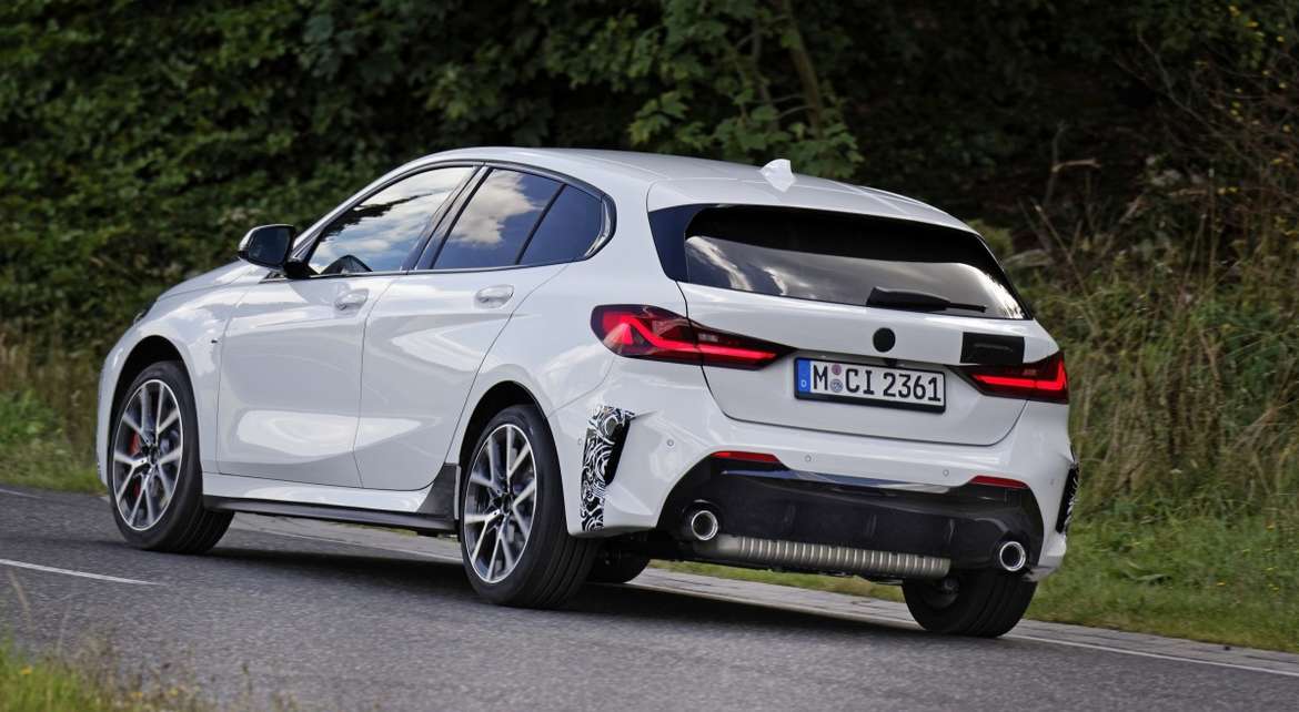 BMW тестирует новую версию модели 1 Series