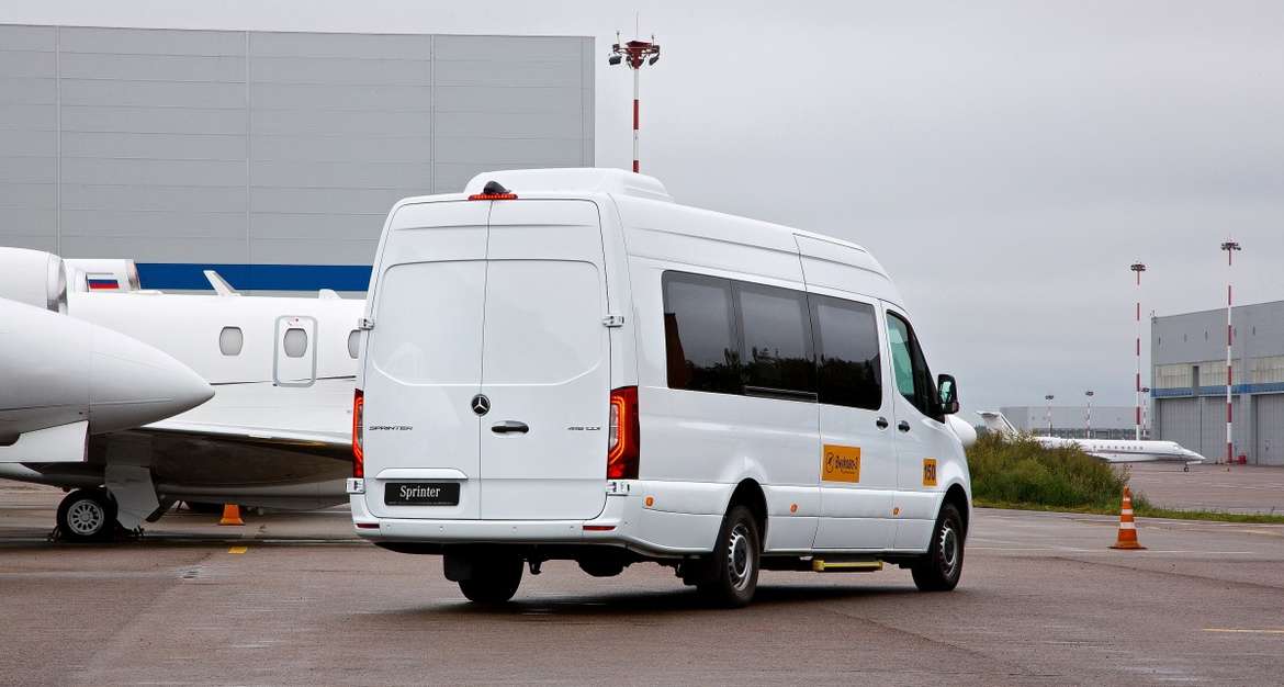 Новый Mercedes Sprinter с VIP-салоном будет работать во «Внуково-3»