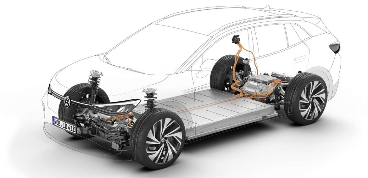 Volkswagen представил свой первый серийный электрокроссовер