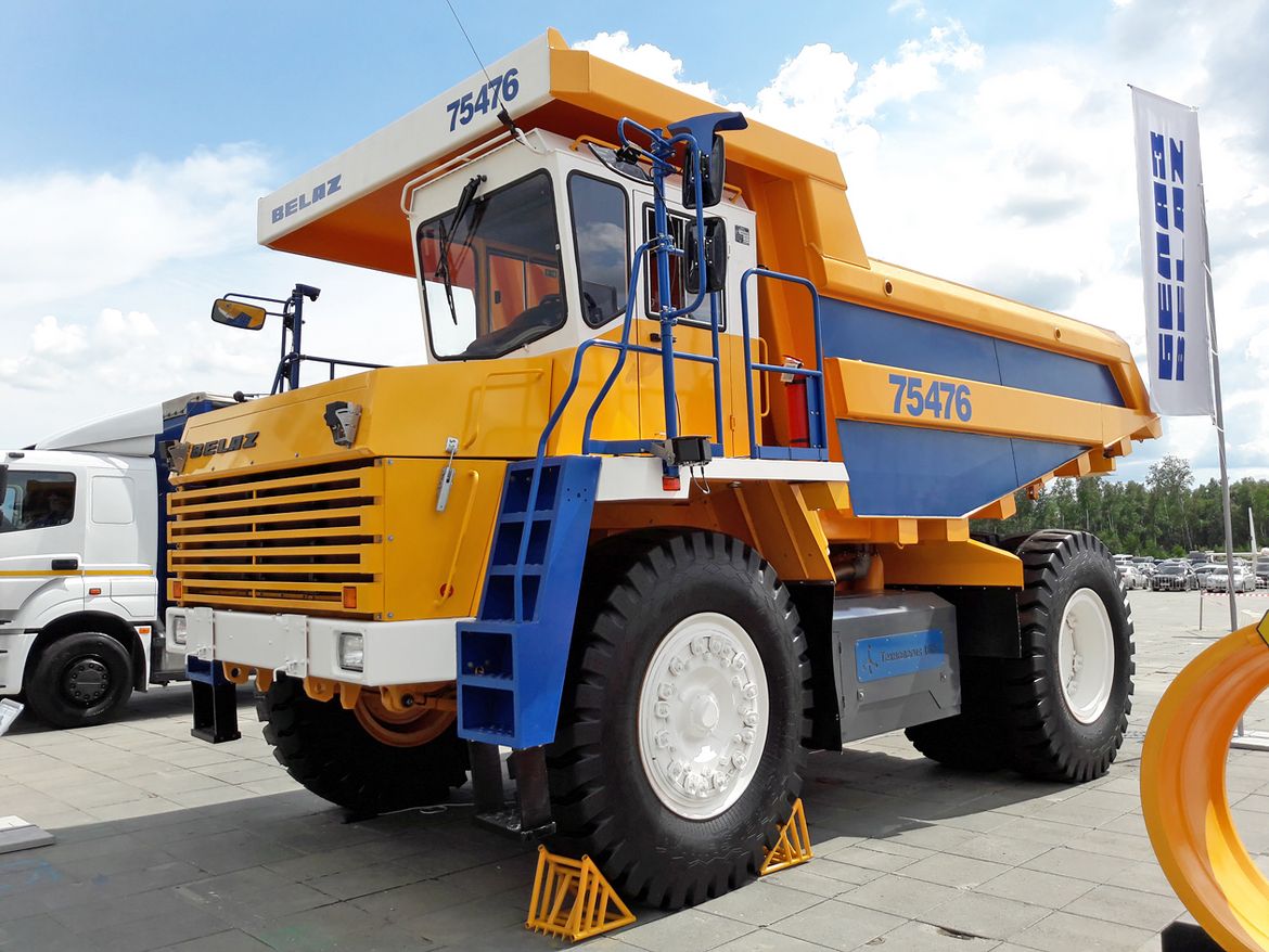 Карьерные самосвалы на газовом топливе – одно из перспективных направлений развития техники БЕЛАЗ