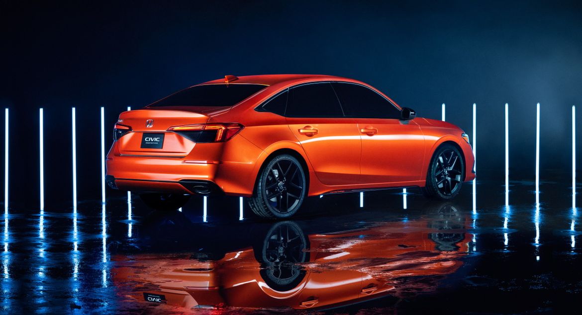 Honda показала, как будет выглядеть новый Civic
