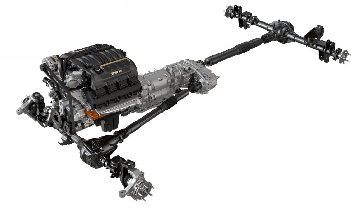 Новый Jeep Wrangler получил мотор V8