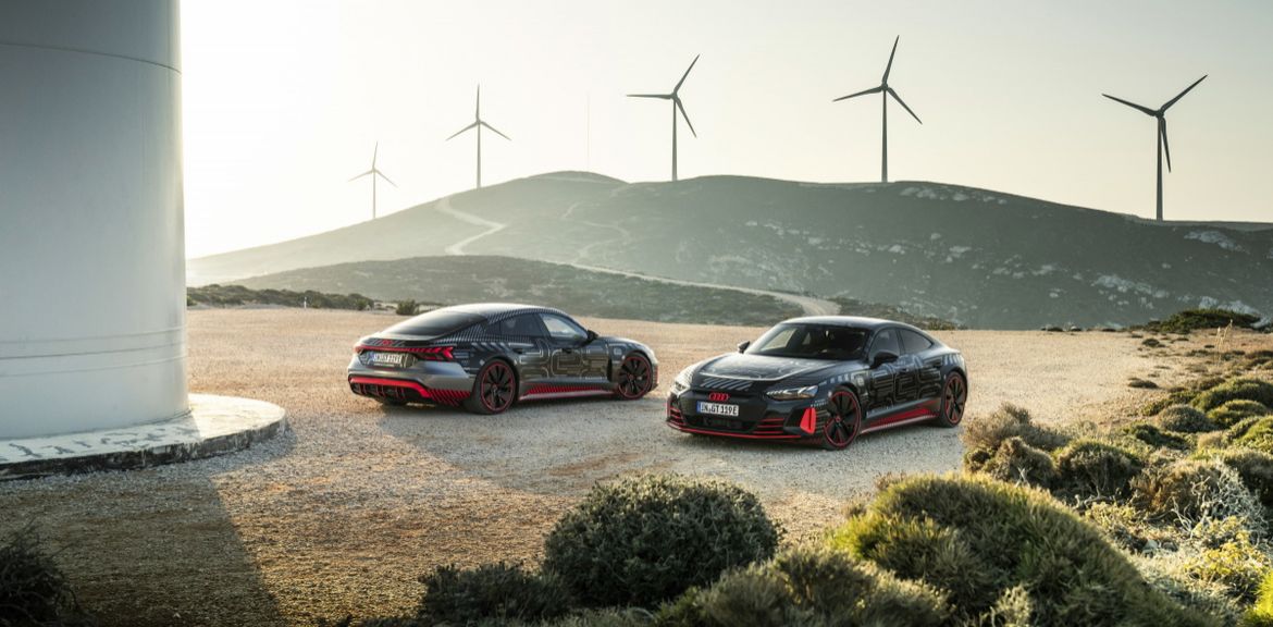 Новый Audi e-tron GT встал на конвейер