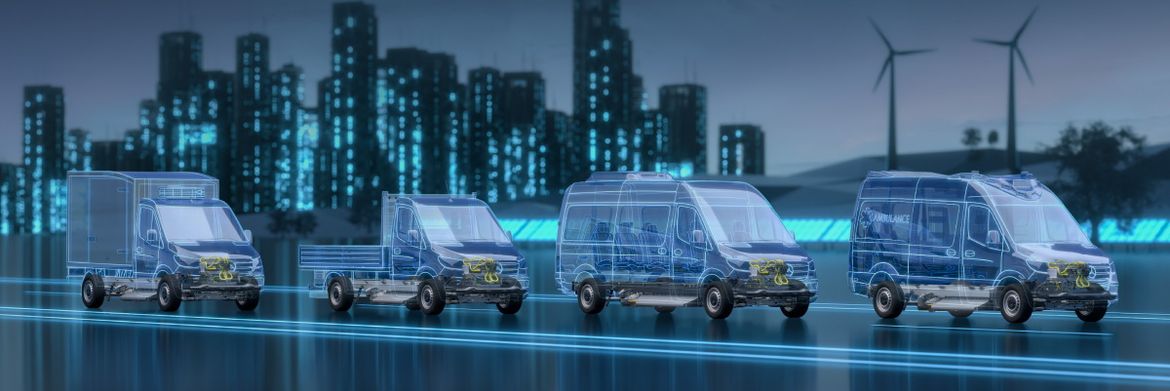 Mercedes раскрыл первые данные о новом eSprinter