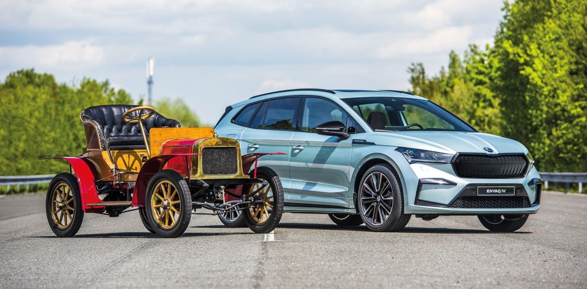 Skoda отмечает 115-летие выпуска своего первого автомобиля