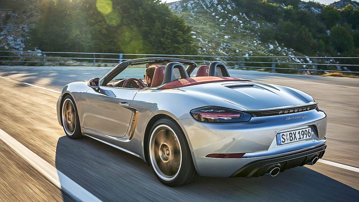 Porsche выпустит модель Boxster в «юбилейной» спецверсии