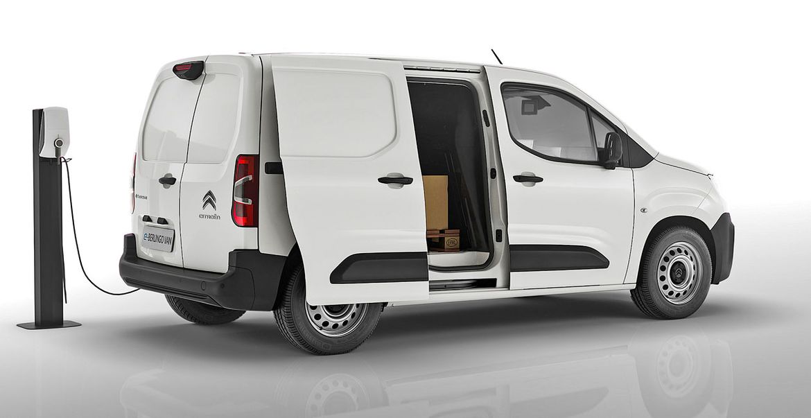 Citroen показал электрическую версию нового Berlingo Van