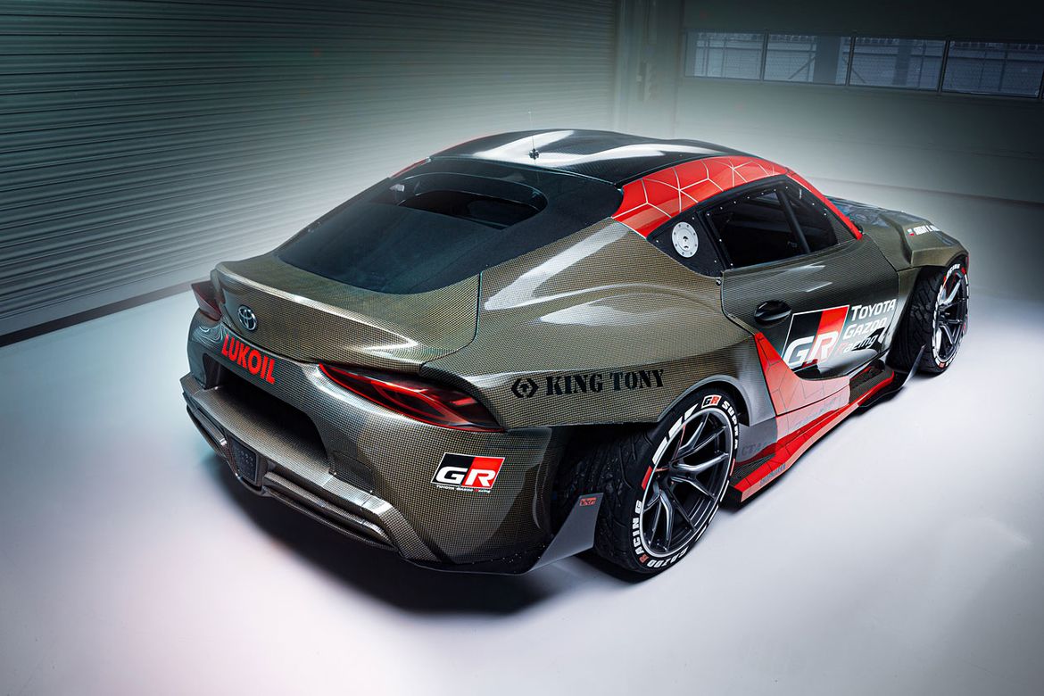 Toyota представила в России дрифт-версию новой GR Supra