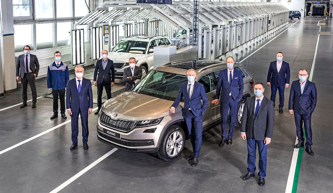 Группа Volkswagen выпустила в Нижнем Новгороде 400-тысячный автомобиль