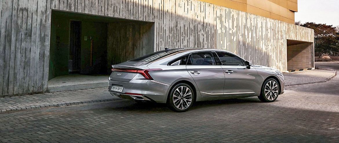 Kia показала, как будет выглядеть новый K8