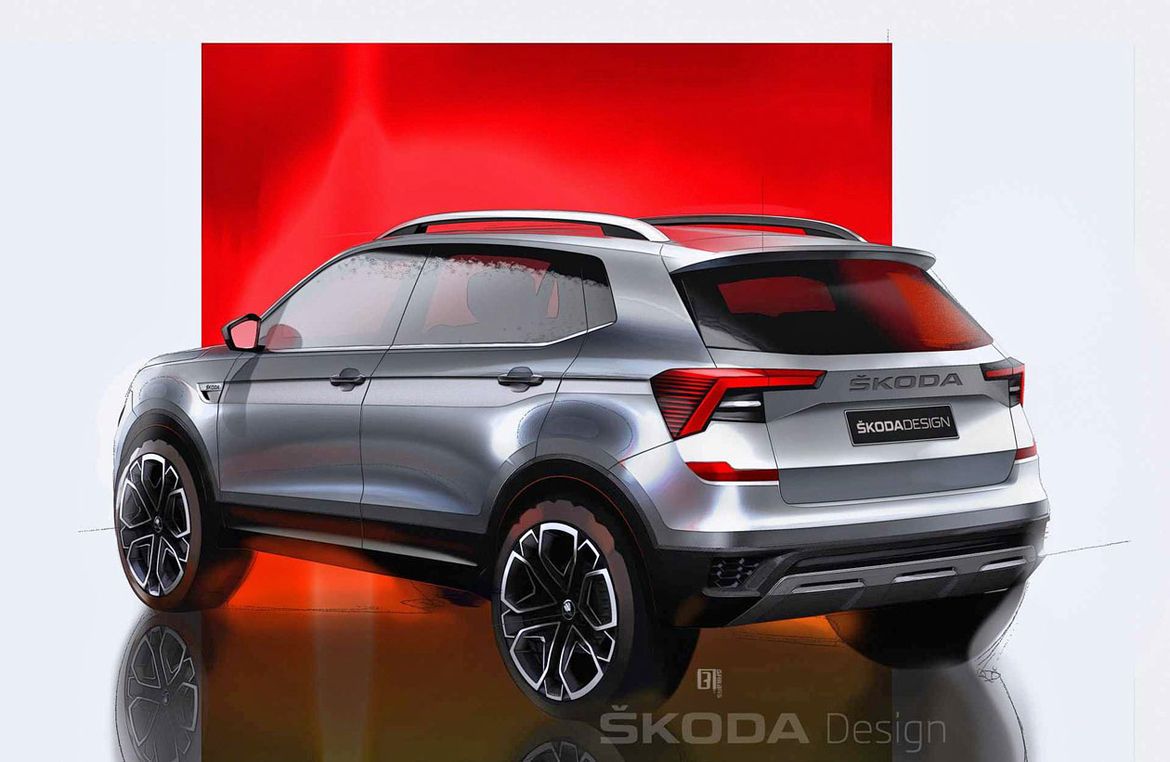 Skoda показала внешний вид нового Kushaq
