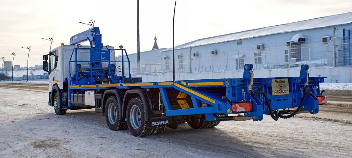 Эвакуатор на шасси Scania будет работать в столичном регионе