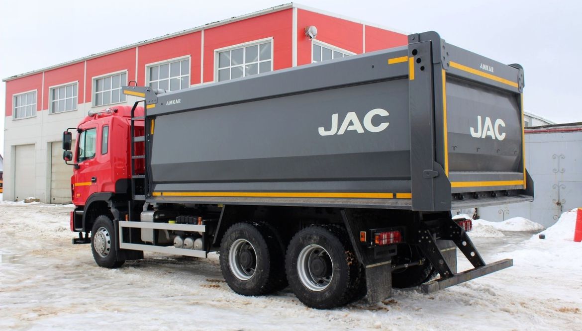 Самосвал JAC N350 поступил в продажу в России