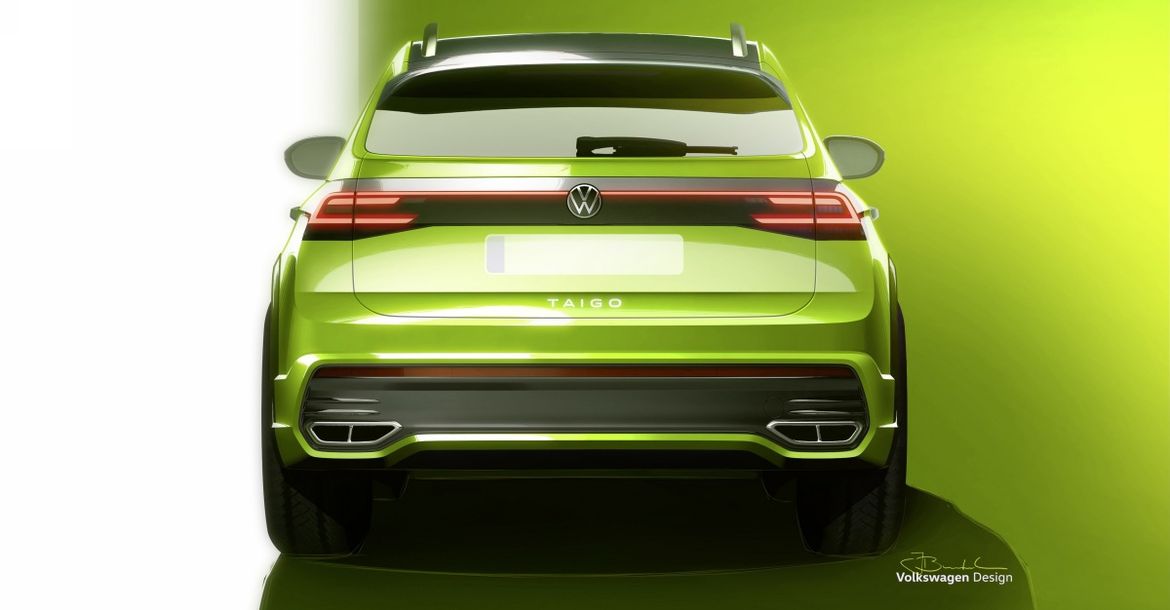 Volkswagen показал на скетчах новый компактный кроссовер