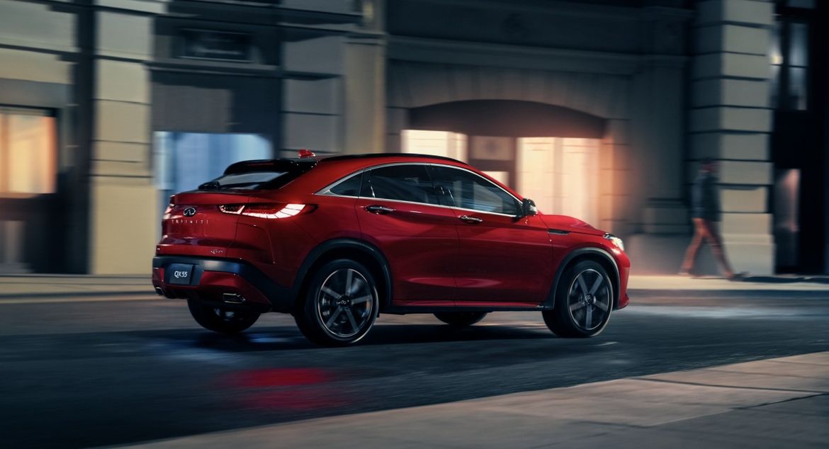 В Россию «едет» новый Infiniti QX55