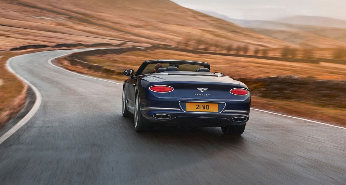 Bentley представила открытую версию нового Continental GT Speed