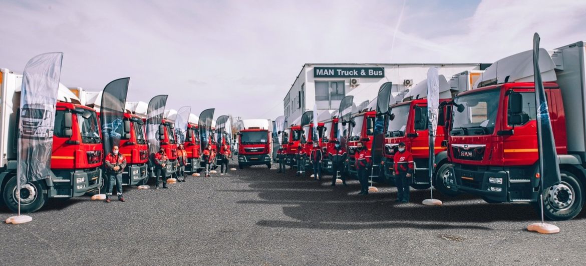 «Магнит» закупит более семисот новых грузовиков MAN