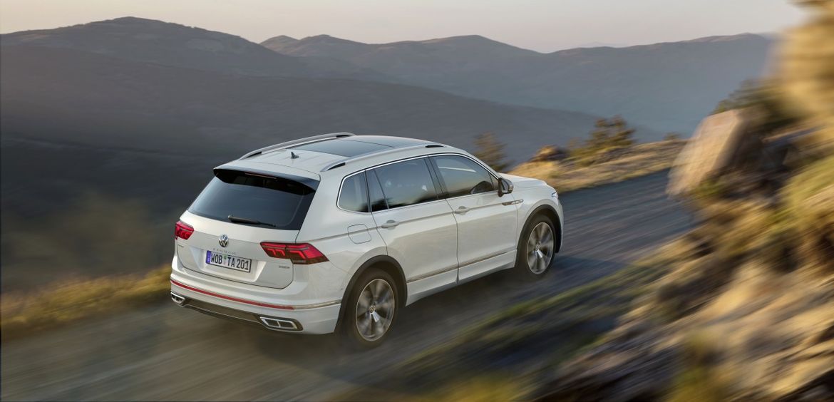 Volkswagen представил обновленный Tiguan Allspace
