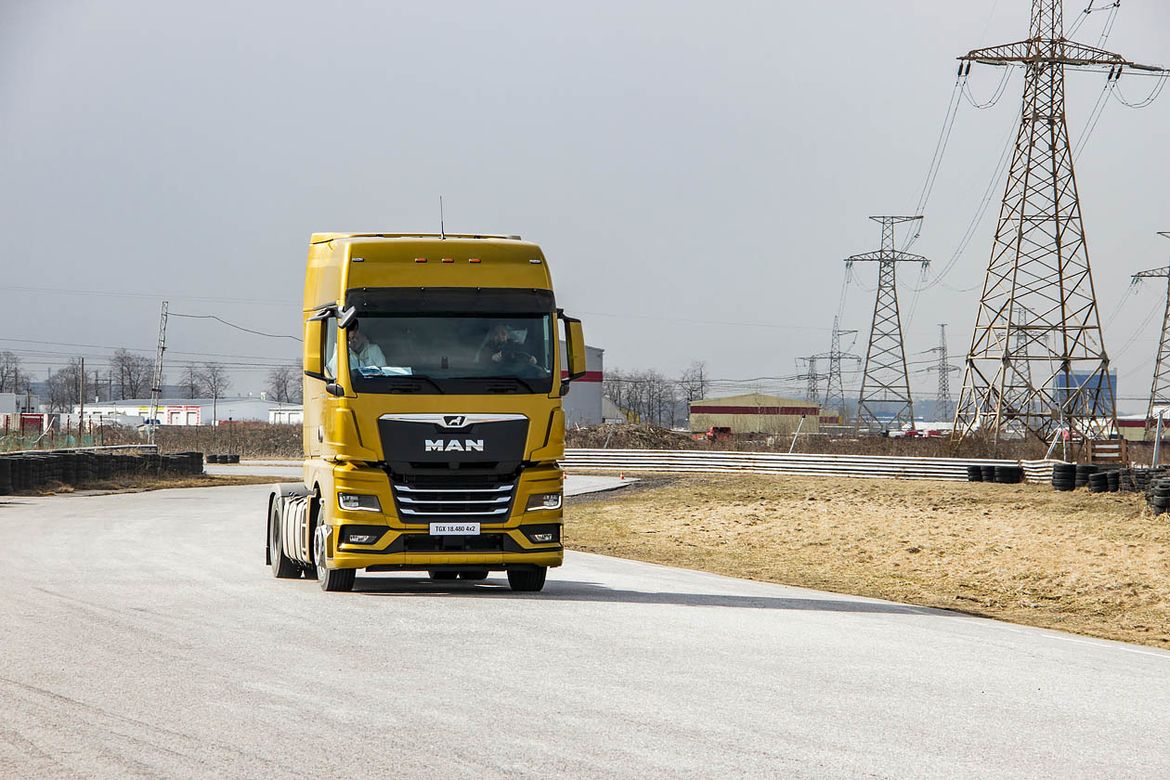Экспресс-тест MAN TGX: «львиное сердце»