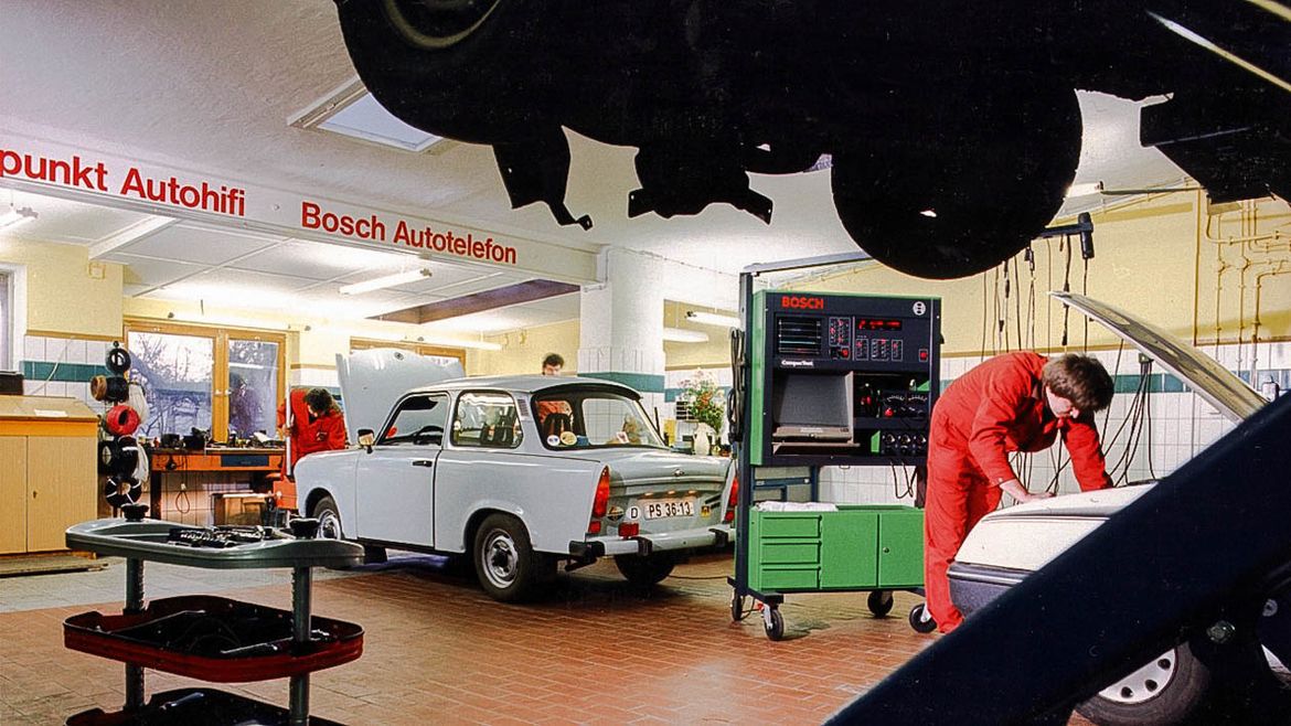 100-летний юбилей сети Bosch Auto Service: безопасность, основанная на опыте