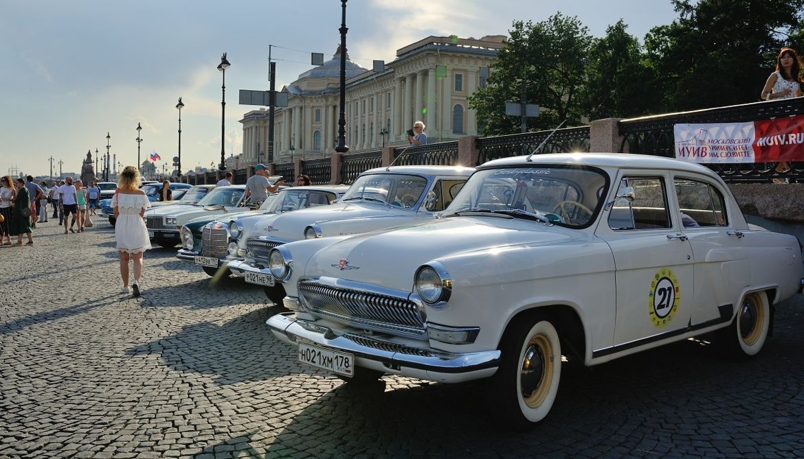 В ретро-ралли «Ленинград» примут участие почти полсотни автомобилей