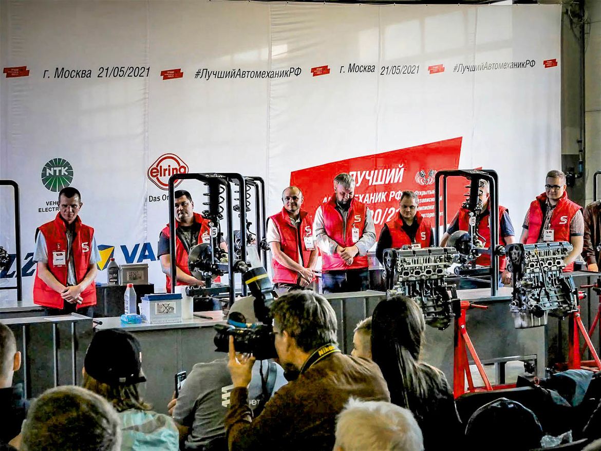 В Москве выбрали лучшего автомеханика года в России