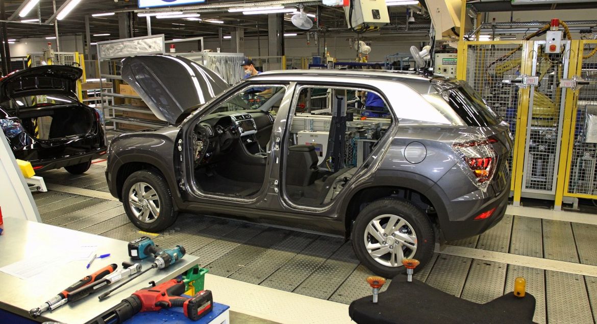 Hyundai запустил в Петербурге производство новой Creta
