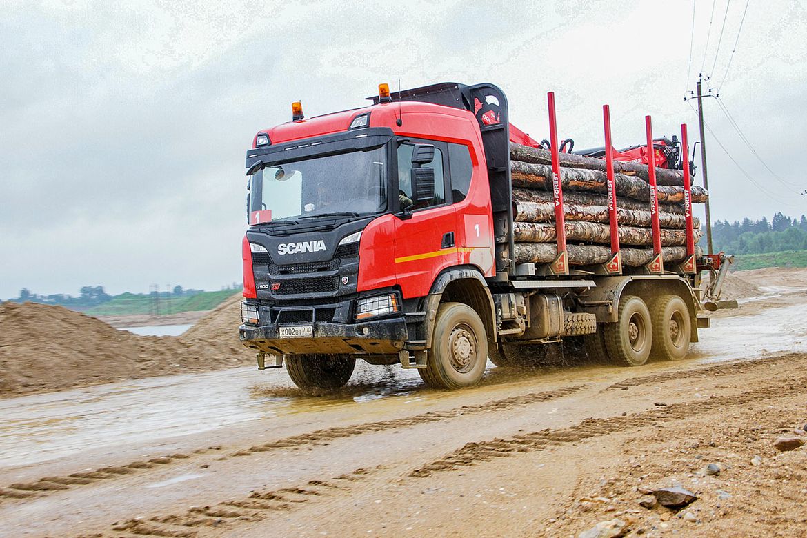 Тест-драйв строительных грузовиков Scania: день самосвальщика