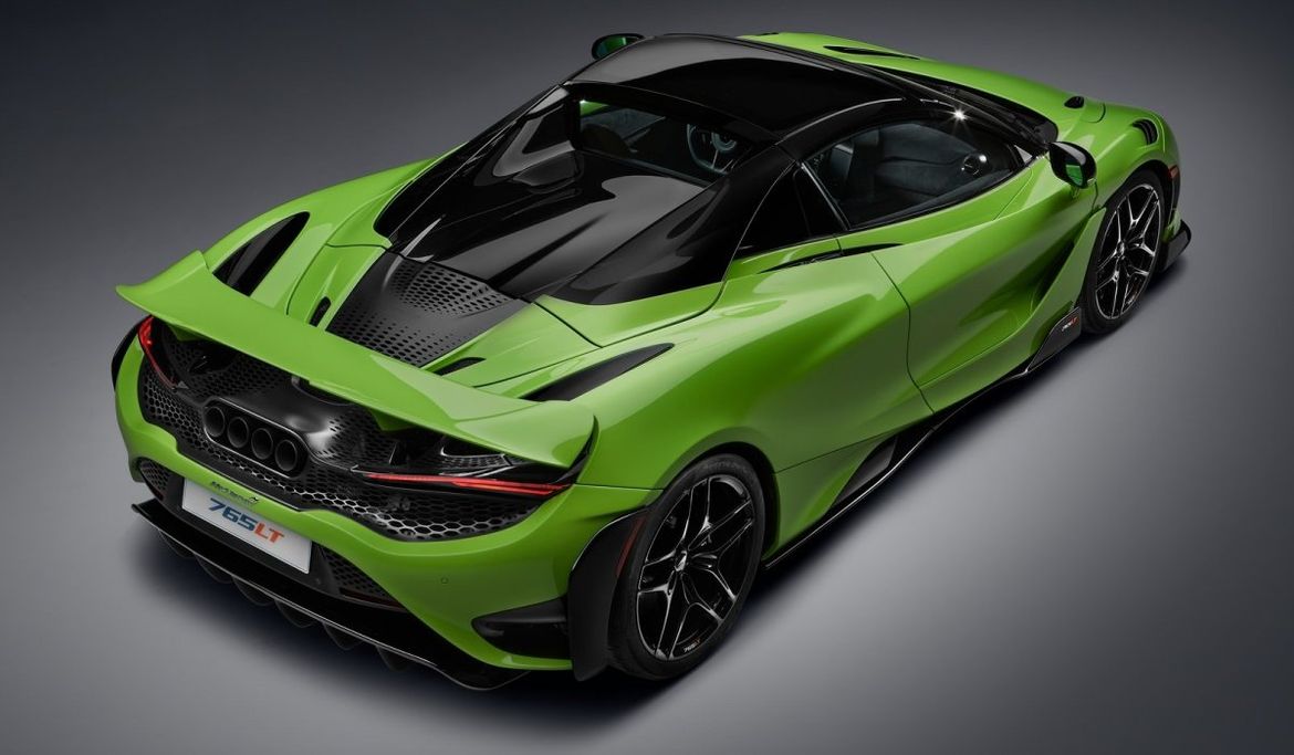 McLaren 765LT Spider станет быстрейшим кабриолетом в истории марки