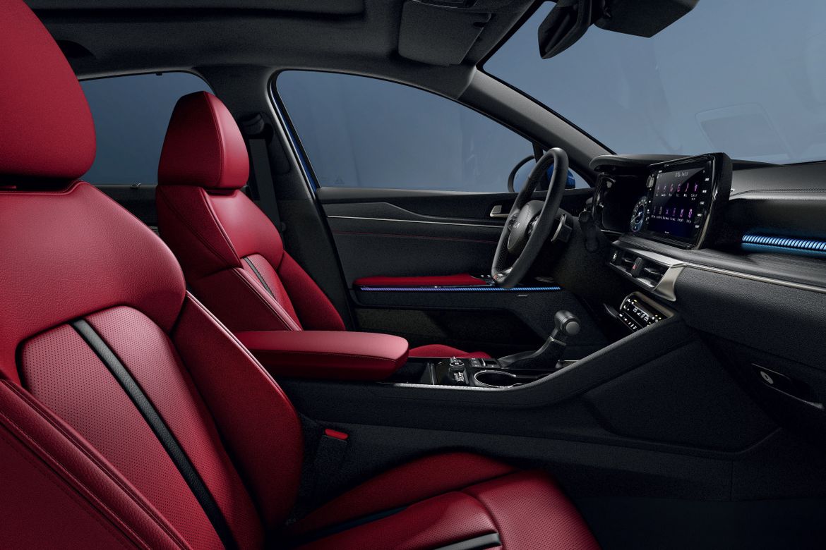 В России начались продажи Kia K5 2022 модельного года