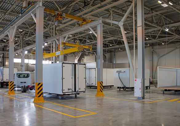 Завод «Соллерс Форд» усовершенствовал технологию производства изотермических фургонов