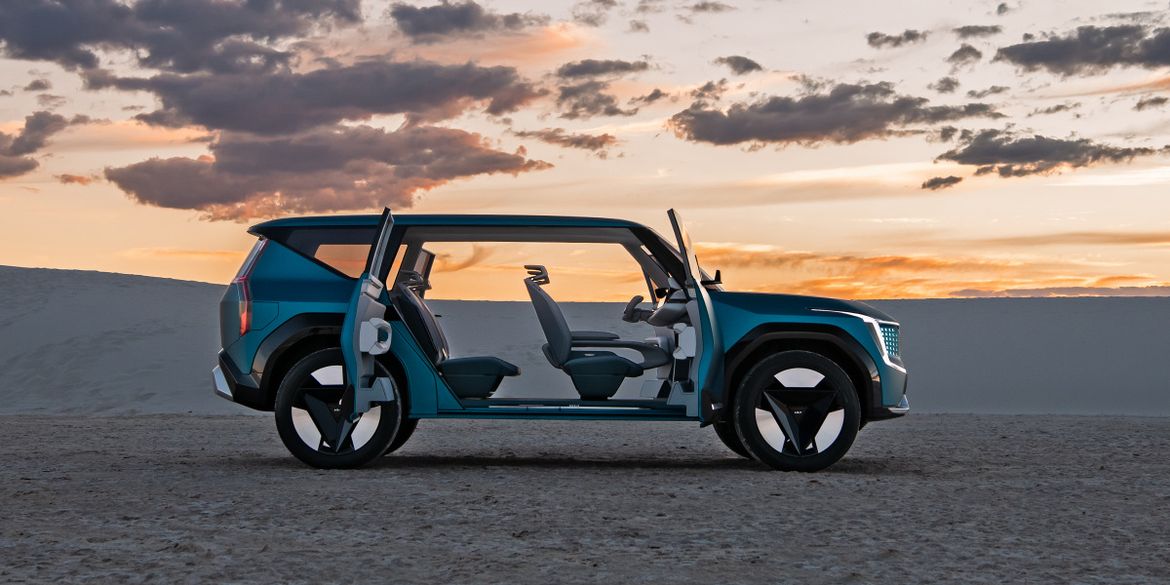 Концепт Kia EV9 станет прообразом будущих электрокроссоверов марки