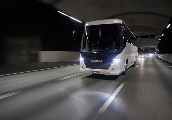 Междугородний автобус Scania Touring подвергся доработкам