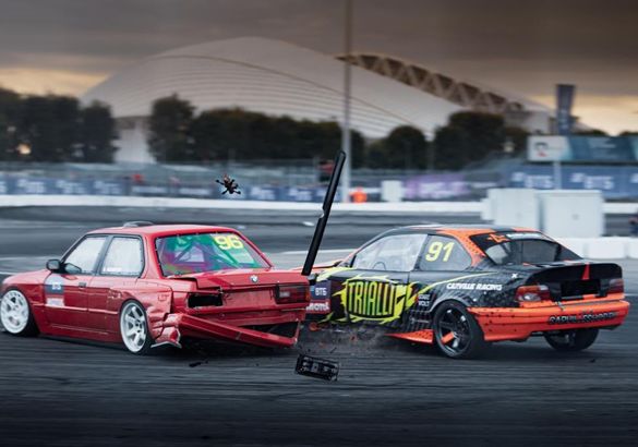 Команда Carville Racing завоевала третье место на первом этапе Sochi Drift Challenge