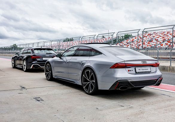Тест-драйв Audi RS Q8, RS 6 Avant и RS 7 Sportback: 600 оттенков V8
