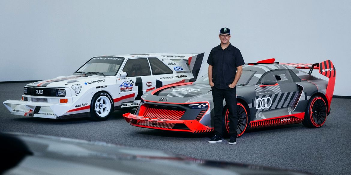 «Электрихана»: Кен Блок показал свою Audi S1 Hoonitron