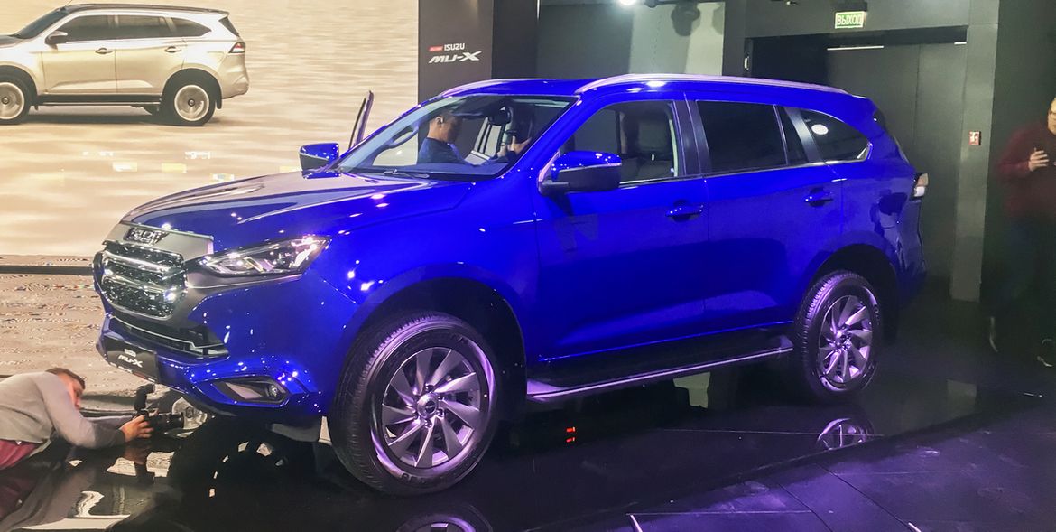 Isuzu представил в России новый внедорожник Mu-X